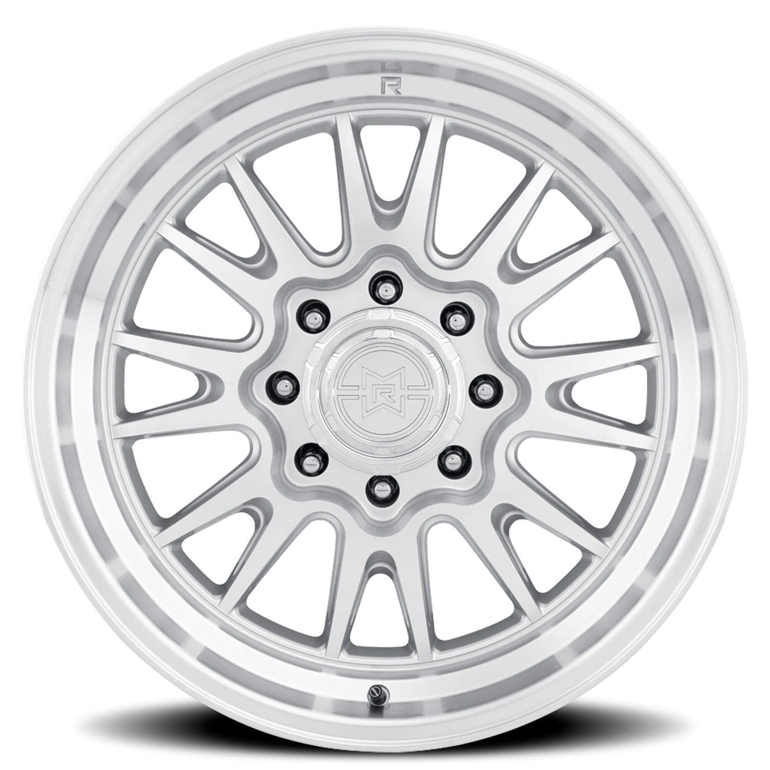 Method Race Wheels MR802 Machined Silver W/ Clear Coat 20x9 -12 8x165.1mm 121.3mm
