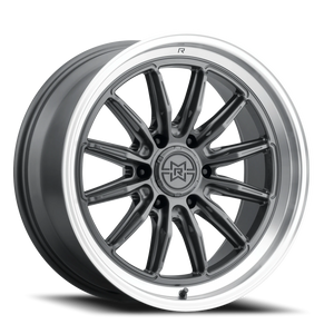 Method Race Wheels MR803 Gloss Titanium W/ Machined Lip 22x12 -40 6x135mm 87mm - Wheelwiz