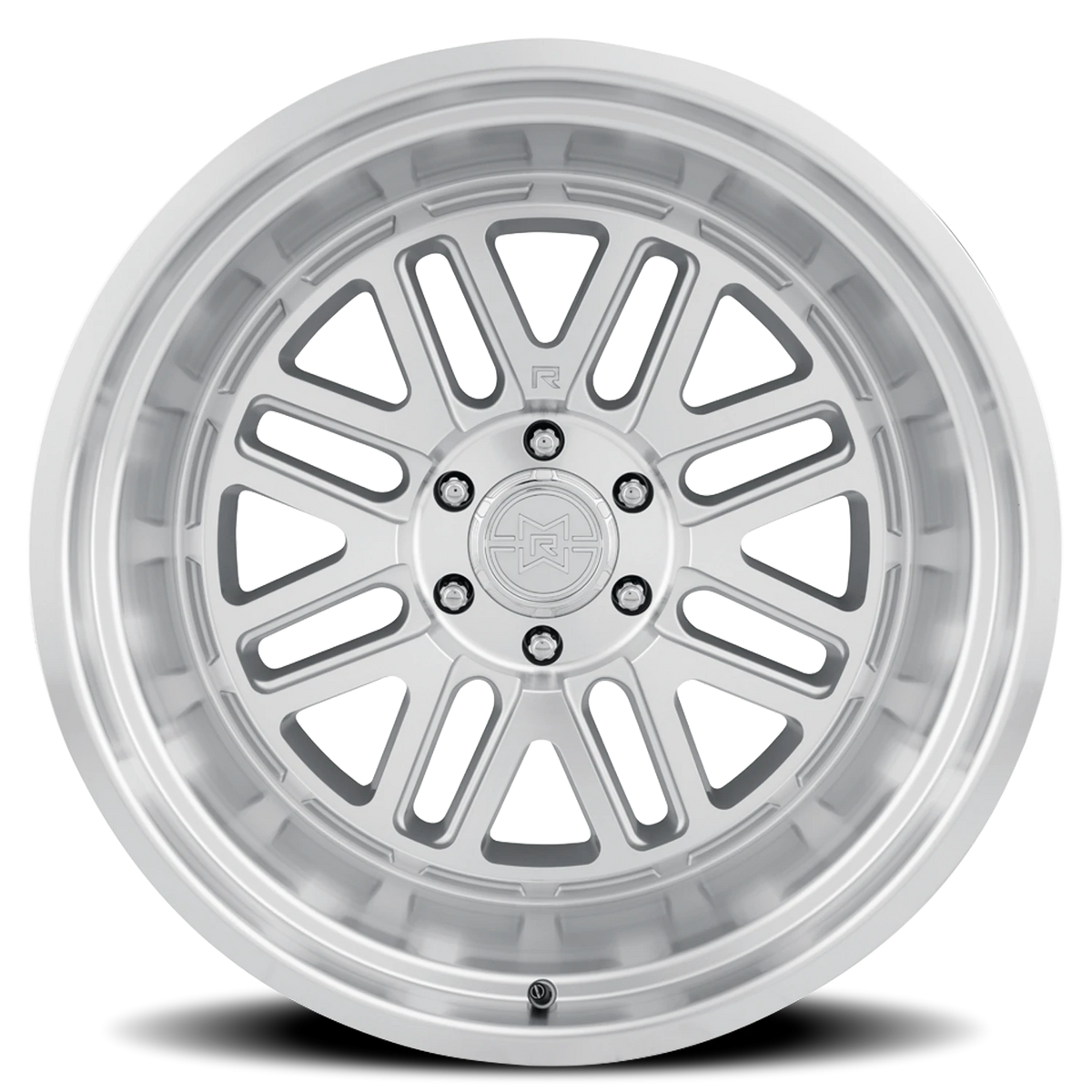 Method Race Wheels MR804 Machined Silver W/ Clear Coat 20x9 -12 6x139.7mm 106.25mm