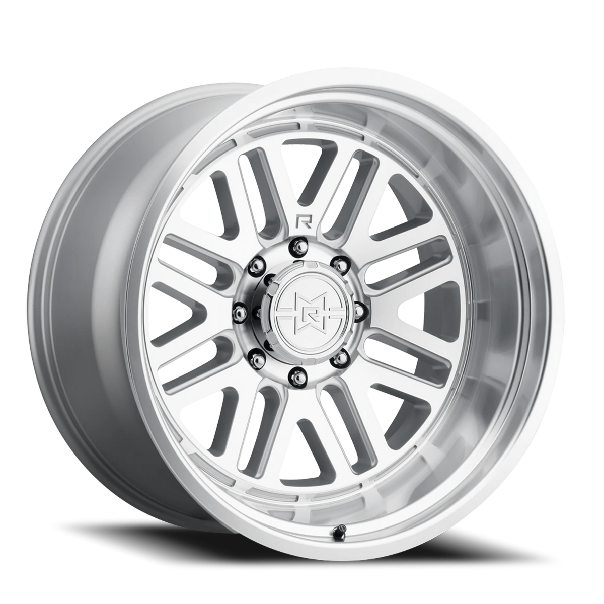 Method Race Wheels MR804 Machined Silver W/ Clear Coat 20x9 -12 8x170mm 125mm