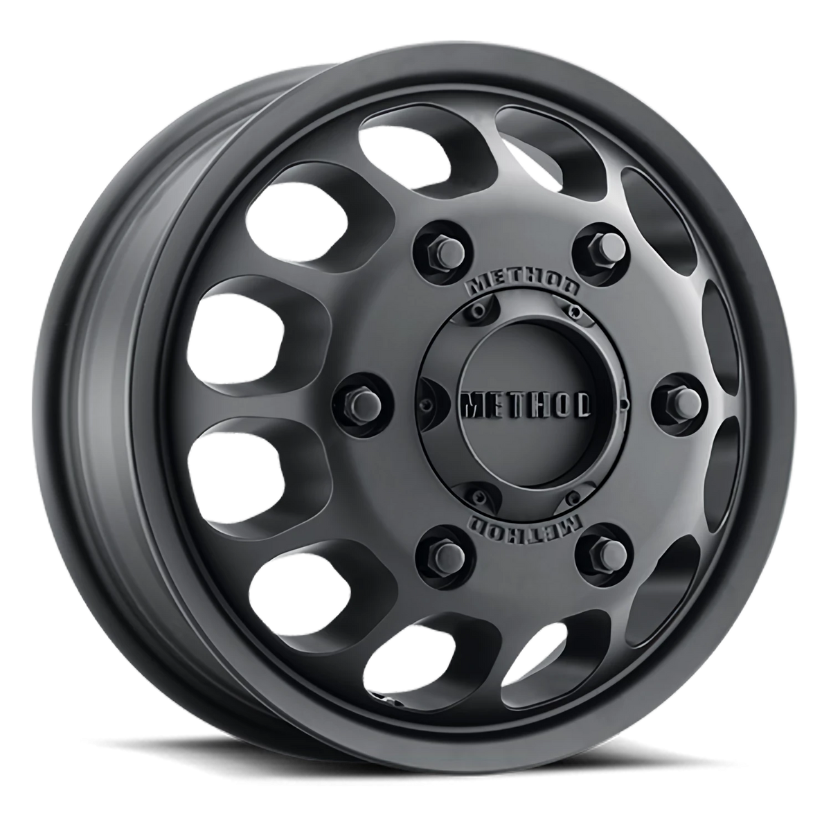 Method Race Wheels MR901 Dually Matte Black 16x6 +110 6x180mm 138.9mm