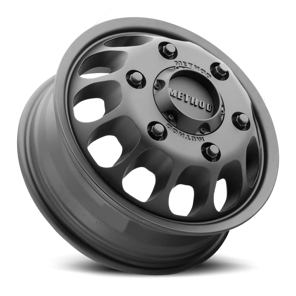 Method Race Wheels MR901 Dually Matte Black 16x6 +110 6x180mm 138.9mm