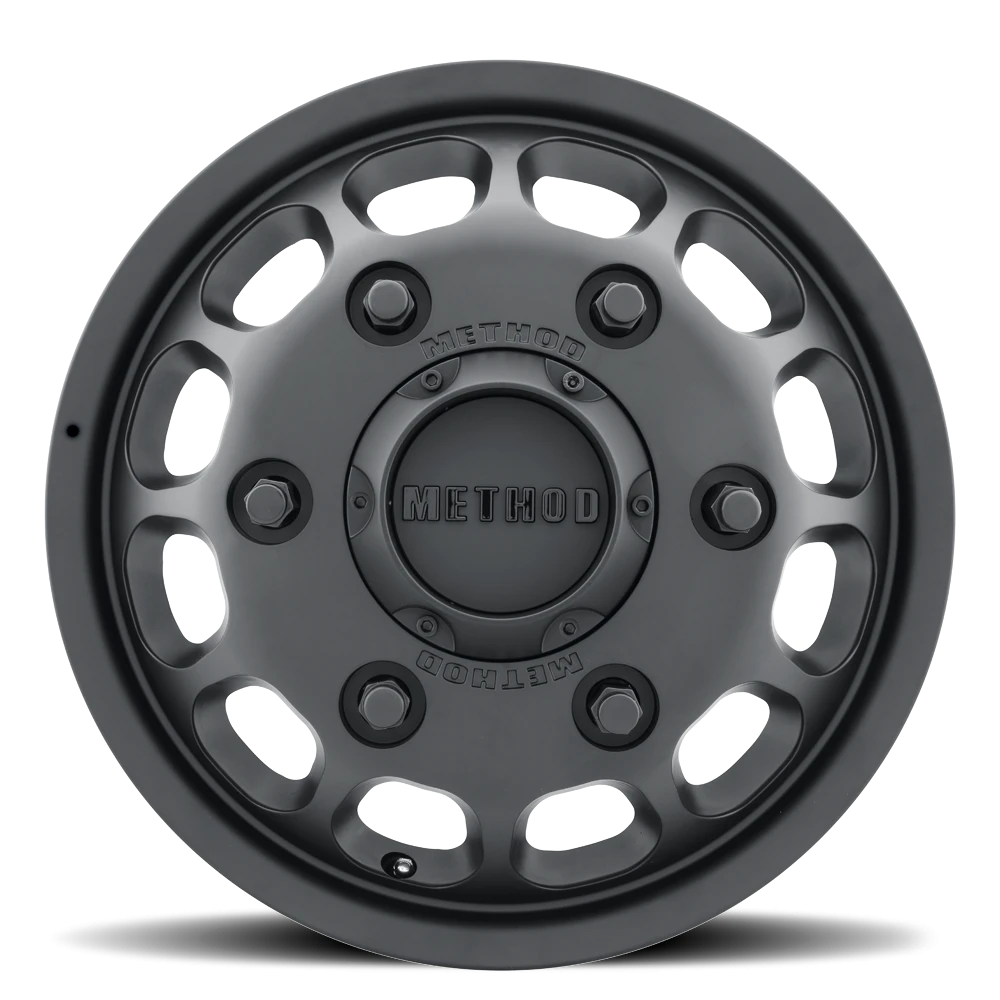Method Race Wheels MR901 Dually Matte Black 16x6 +110 6x180mm 138.9mm
