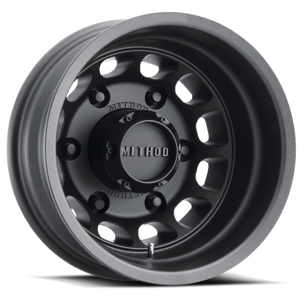 Method Race Wheels MR901 Dually Matte Black 16x6 -134 6x180mm 138.9mm