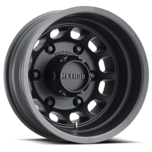 Method Race Wheels MR901 Dually Matte Black 16x6 -134 6x180mm 138.9mm