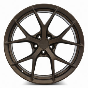 MRR FS6 Matte Bronze 19x10 +19 5x100|5x120.7mm 66.6mm