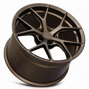 MRR FS6 Matte Bronze 19x11 +18 Custommm 66.6mm - Wheelwiz