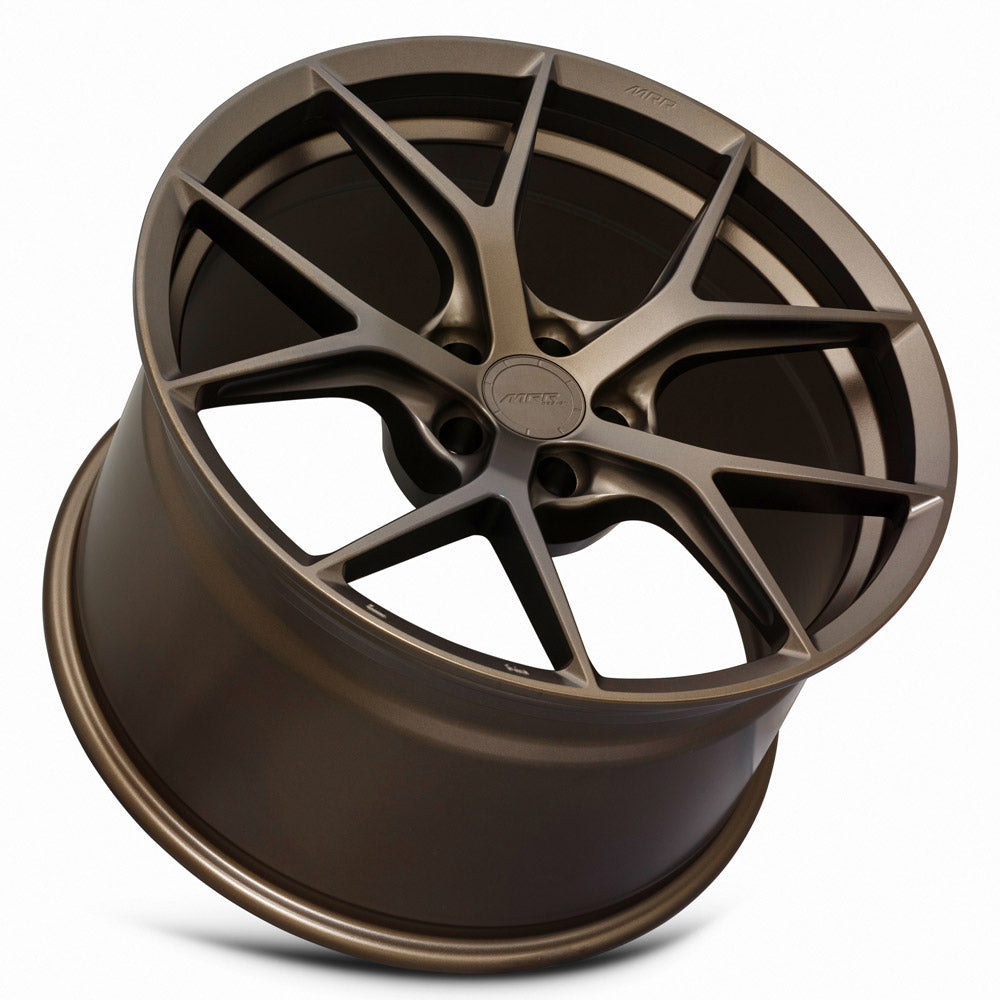MRR FS6 Matte Bronze 19x10 +35 5x120mm 72.6mm - Wheelwiz