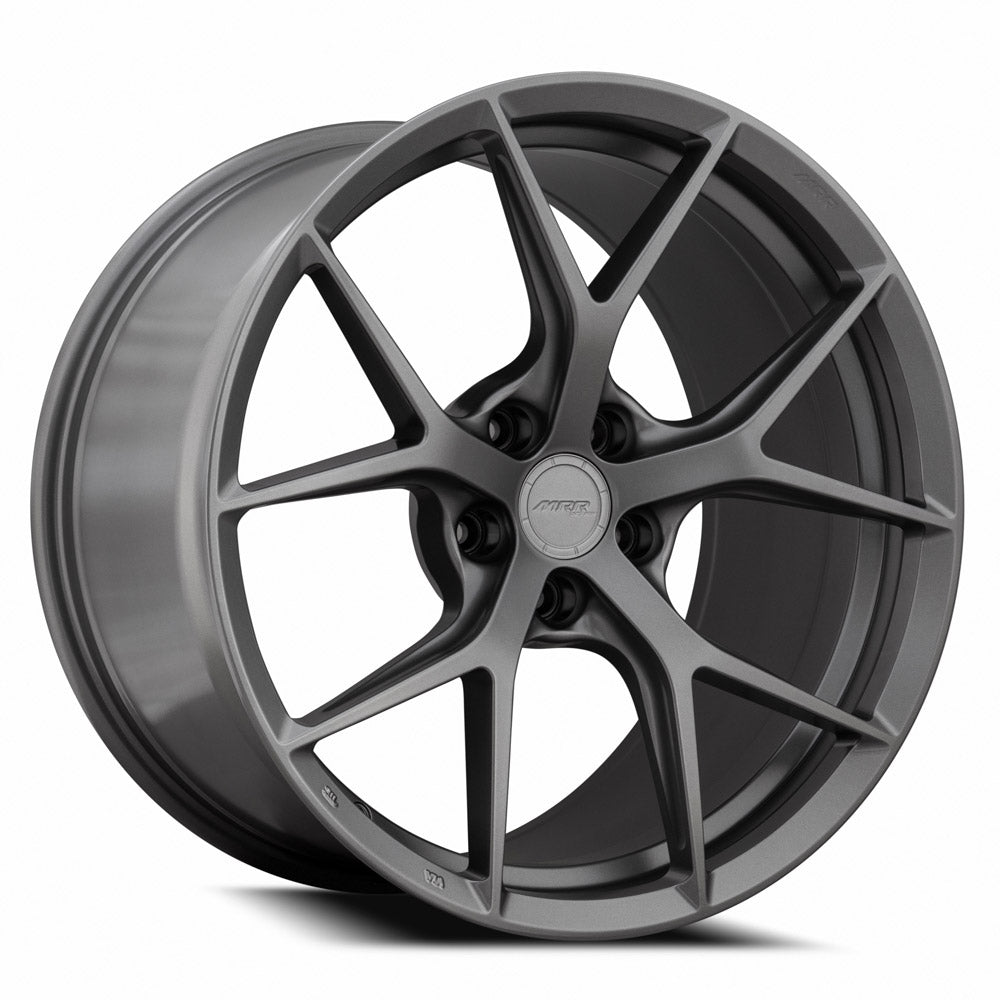 MRR FS6 Matte Gun Metal 20x11 +35 5x114.3mm 73.1mm - Wheelwiz
