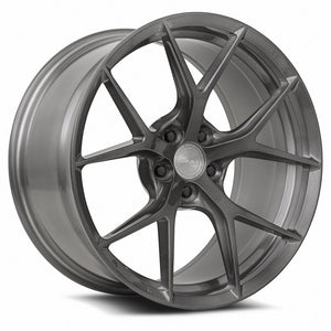 MRR FS6 Brushed Tint 20x10 +35 5x112mm 66.6mm - Wheelwiz