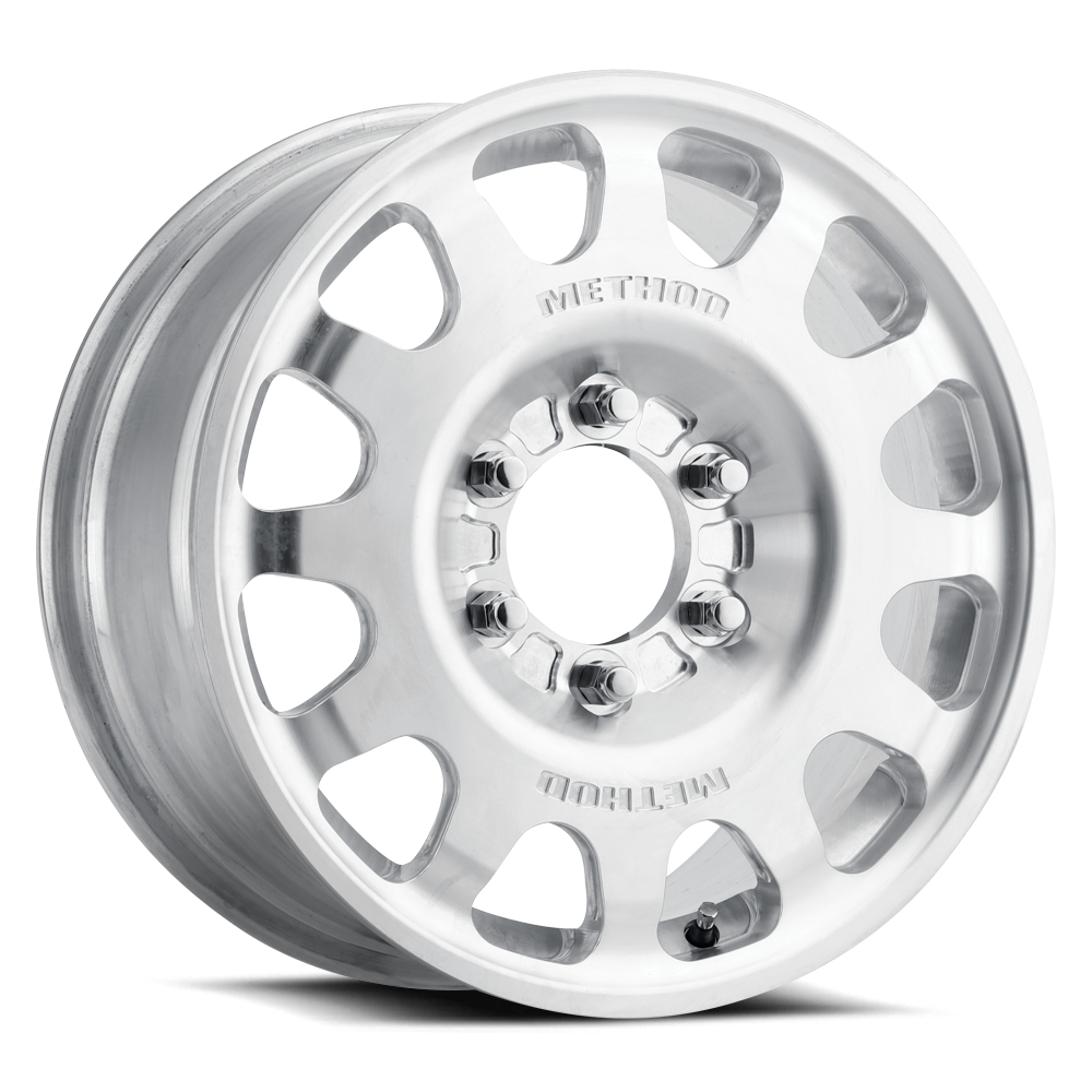 Method Race Wheels MR207 Beadlock MACHINED - RAW 18x9.5 +20 6x165.1mm 108.71mm