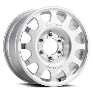 Method Race Wheels MR207 Beadlock MACHINED - RAW 18x9.5 +20 6x165.1mm 108.71mm