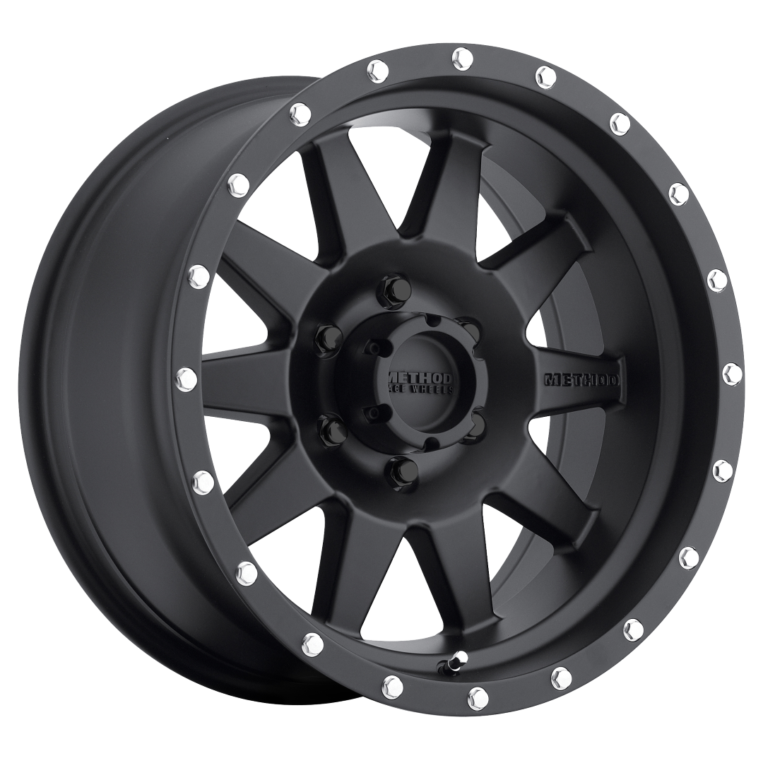Method Race Wheels MR301 The Standard MATTE BLACK 20x9 +18 6x135mm 94mm - WheelWiz