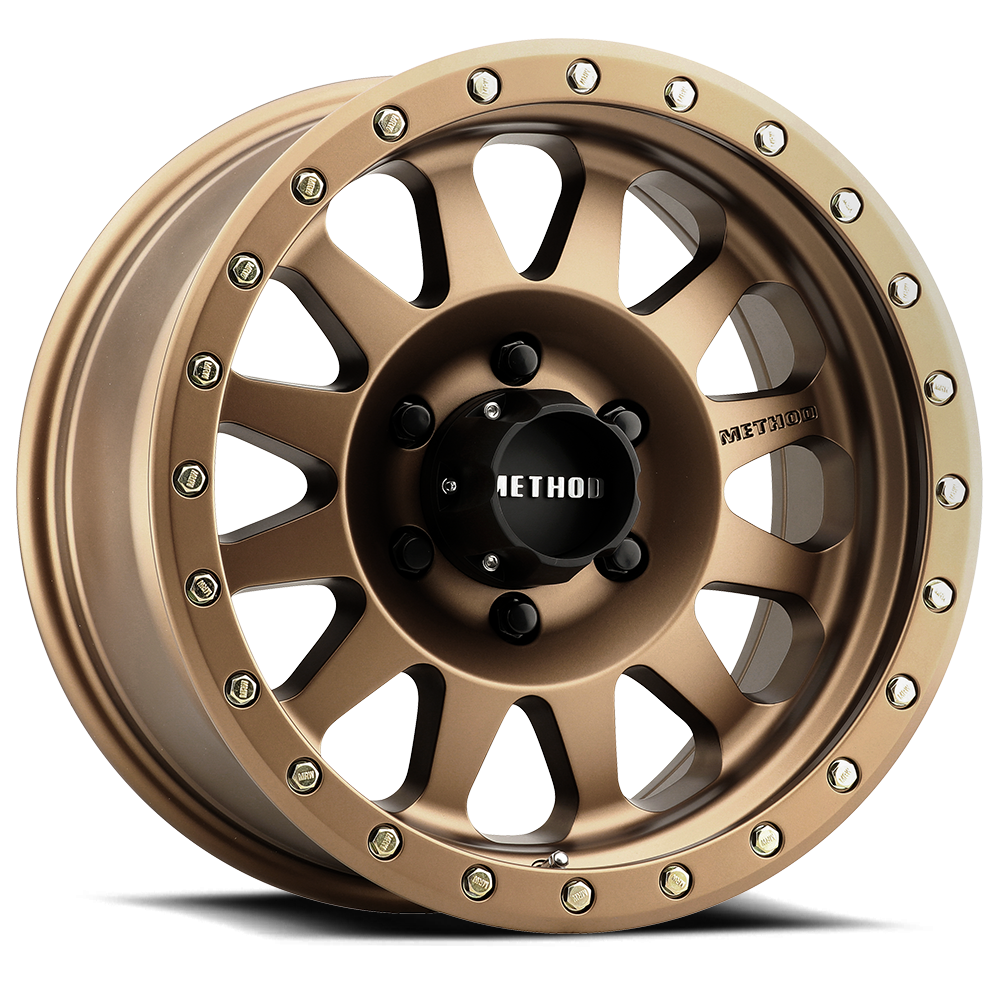 Method Race Wheels MR304 Double Standard METHOD BRONZE 16x8 0 6x5.5mm 108mm - WheelWiz