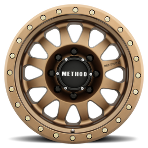Method Race Wheels MR304 Double Standard METHOD BRONZE 17x8.5 0 8x170mm 130.81mm - WheelWiz