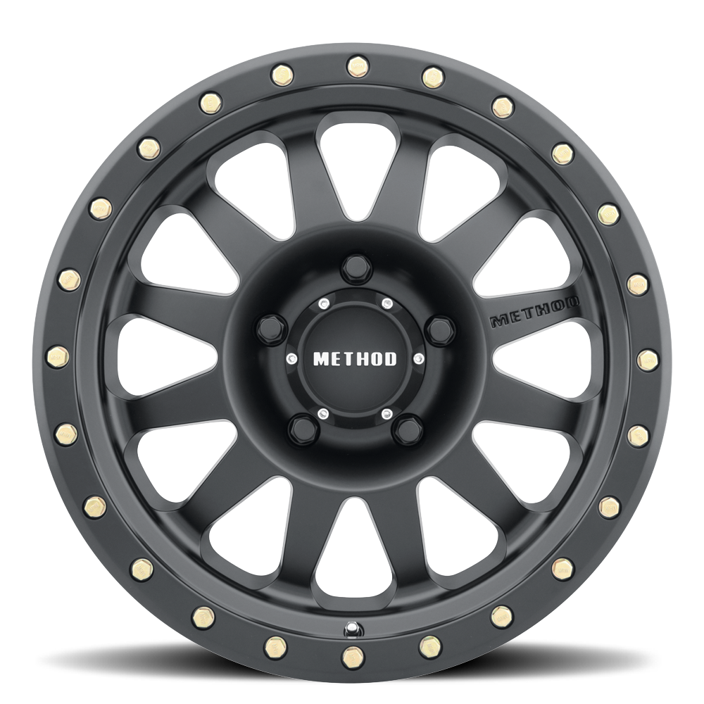 Method Race Wheels MR304 Double Standard MATTE BLACK 18x9 -12 5x127mm 94mm - WheelWiz