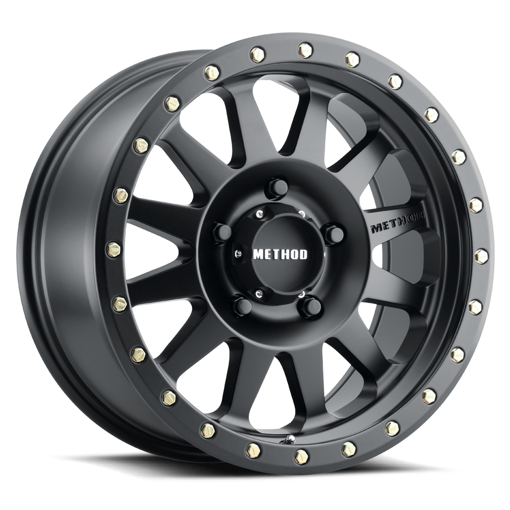 Method Race Wheels MR304 Double Standard MATTE BLACK 18x9 -12 5x127mm 94mm - WheelWiz