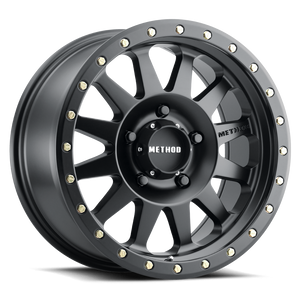 Method Race Wheels MR304 Double Standard MATTE BLACK 18x9 -12 5x127mm 94mm - WheelWiz
