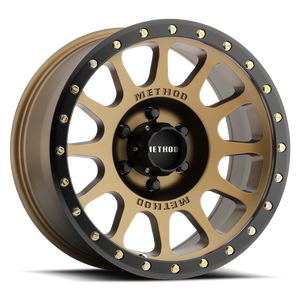 Method Race Wheels MR305 NV METHOD BRONZE - MATTE BLACK LIP 20x9 +18 6x135mm 94mm - WheelWiz