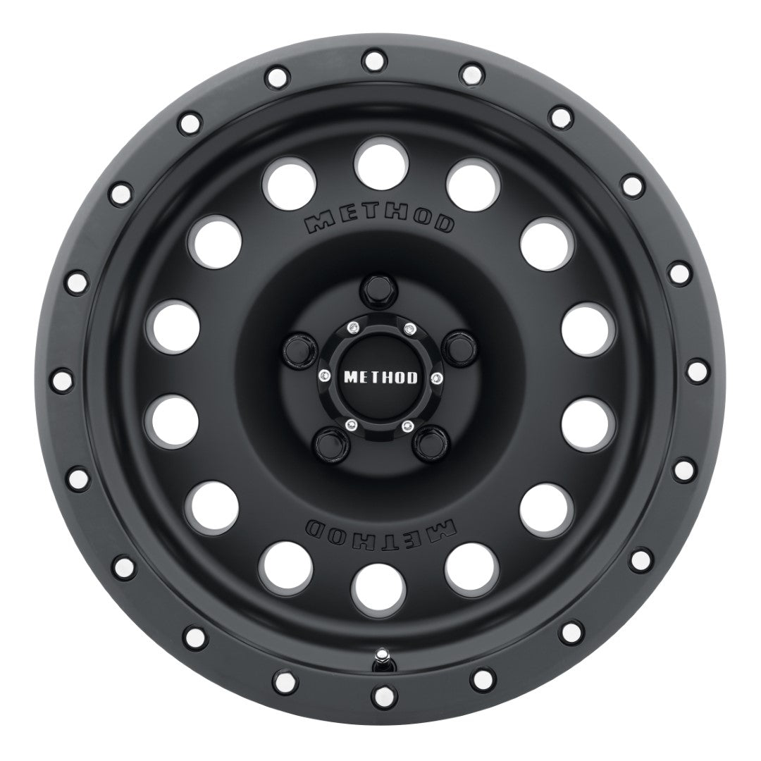 Method Race Wheels MR307 Hole MATTE BLACK 17x8.5 0 5x127mm 94mm - WheelWiz