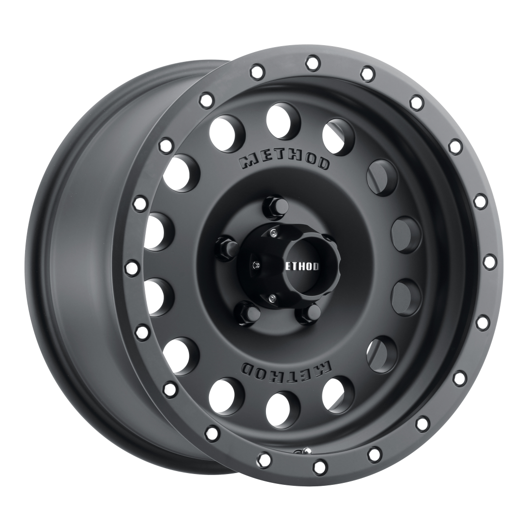 Method Race Wheels MR307 Hole MATTE BLACK 17x8.5 0 5x127mm 94mm - WheelWiz