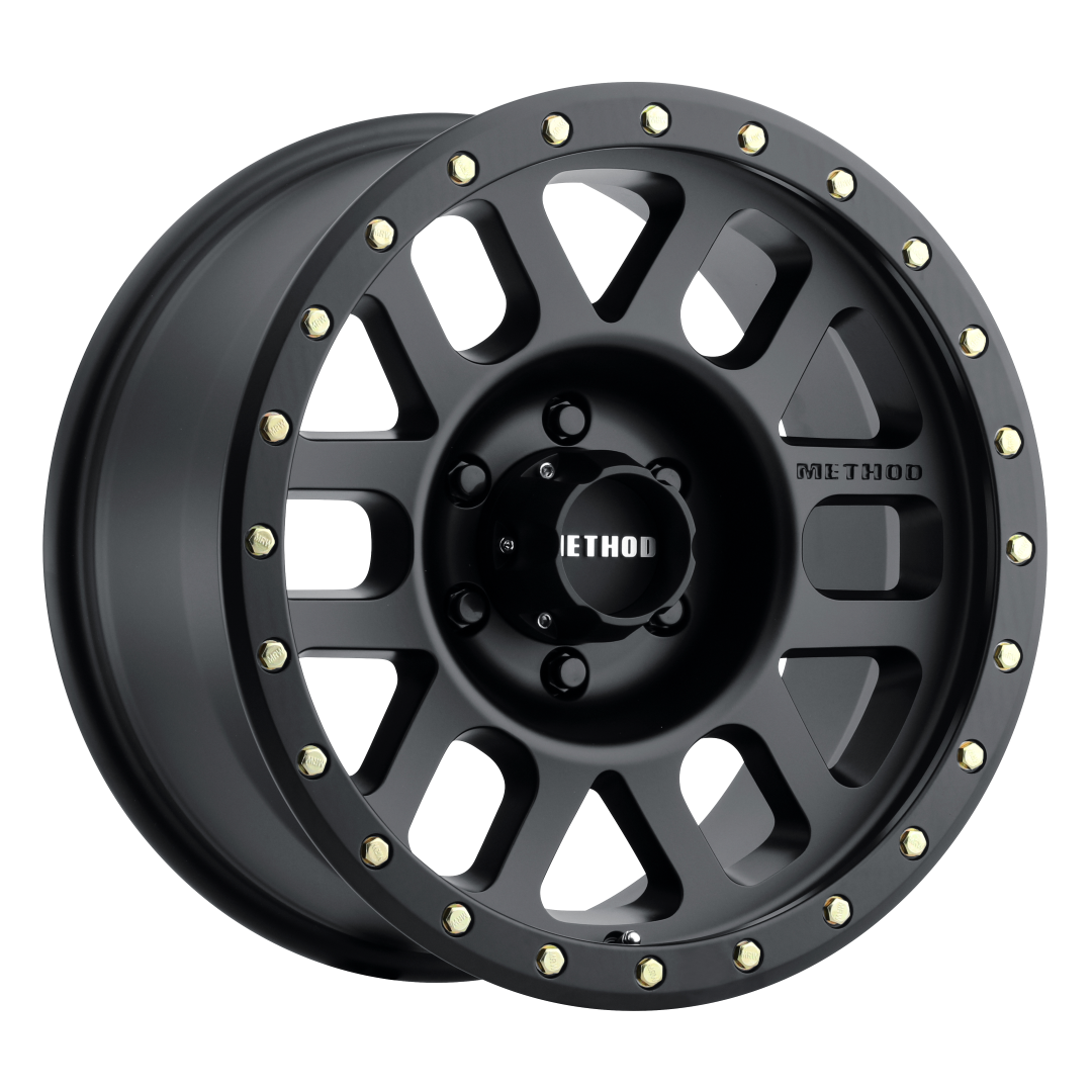 Method Race Wheels MR309 Grid MATTE BLACK 17x8.5 0 6x5.5mm 108mm - WheelWiz