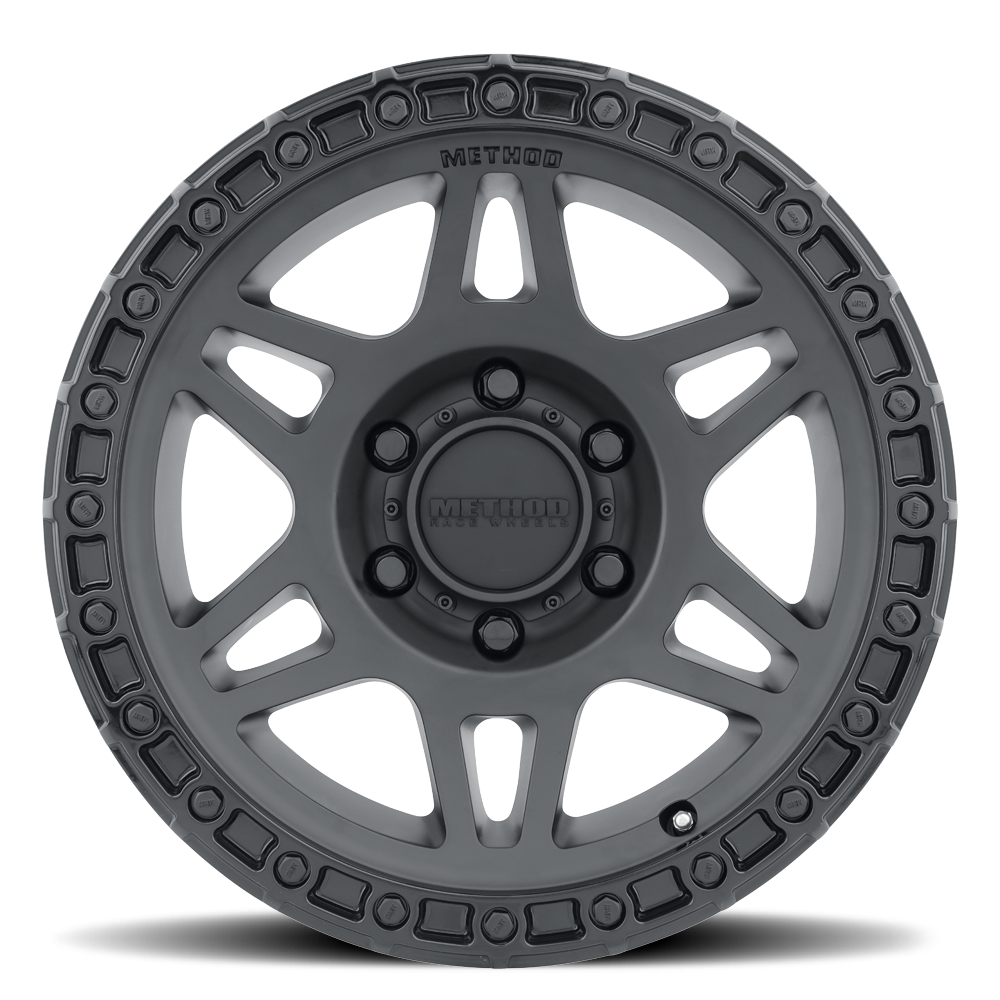 Method Race Wheels MR312 MATTE BLACK - GLOSS BLACK LIP 17x8.5 0 6x135mm 87mm - WheelWiz
