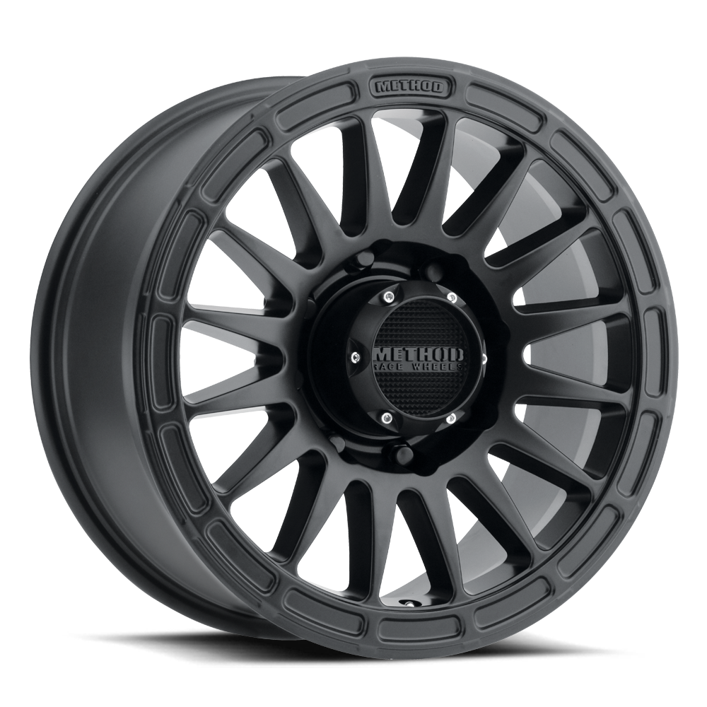 Method Race Wheels MR314 MATTE BLACK 17x8.5 0 8x165.1mm 130.81mm - WheelWiz