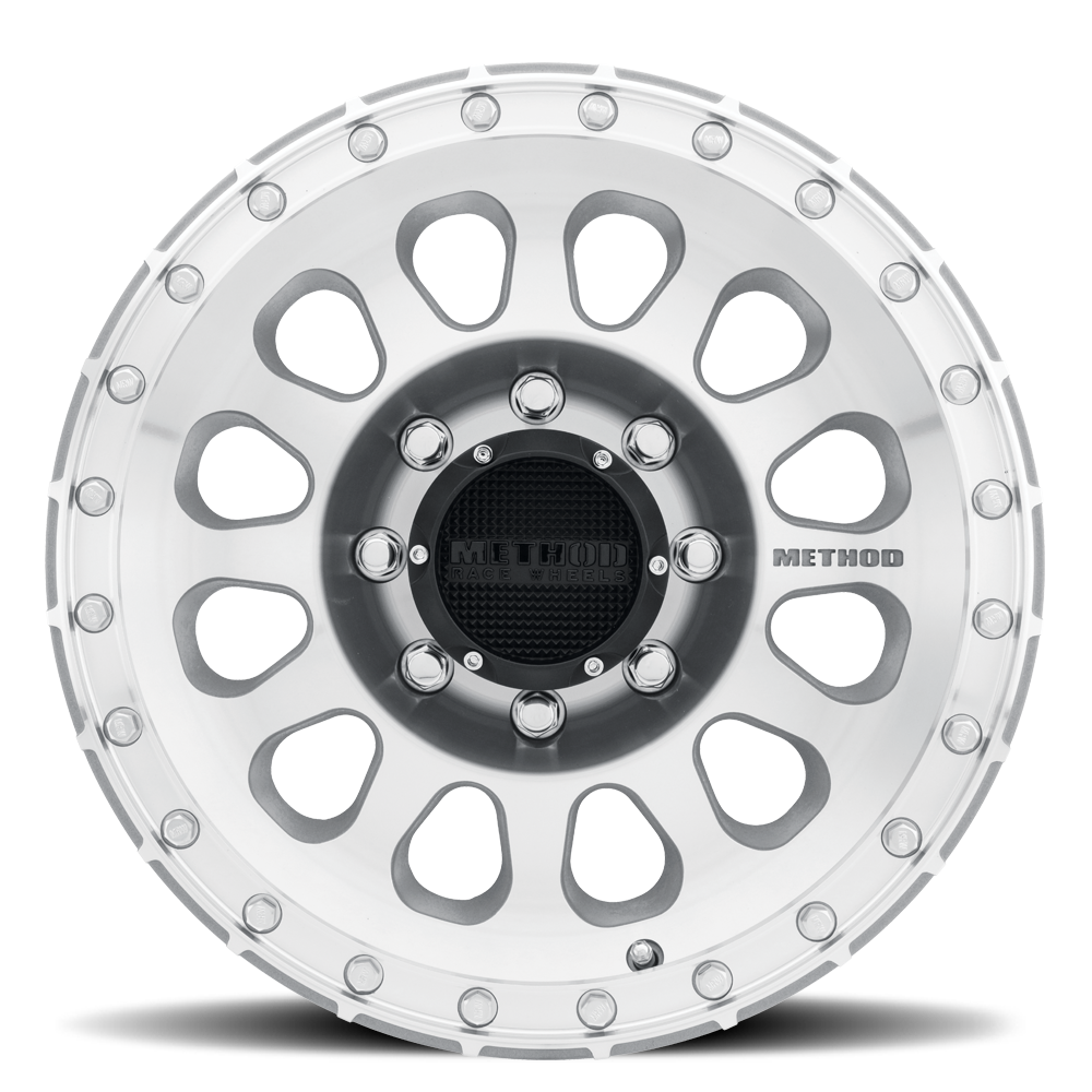 Method Race Wheels MR315 MACHINED - CLEAR COAT 20x10 -18 8x170mm 130.81mm - WheelWiz