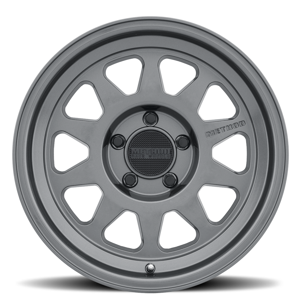 Method Race Wheels MR316 GLOSS TITANIUM 17x8.5 0 5x127mm 71.5mm - WheelWiz