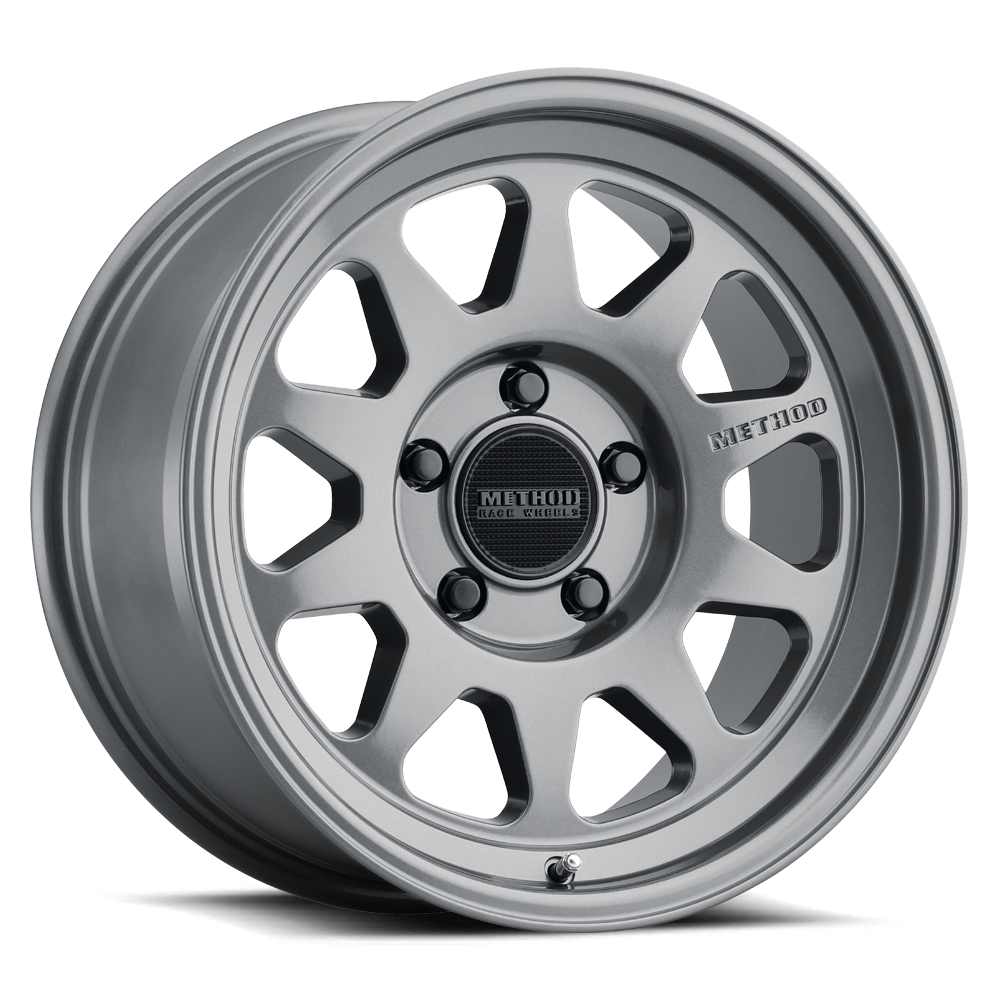 Method Race Wheels MR316 GLOSS TITANIUM 17x8.5 0 5x127mm 71.5mm - WheelWiz