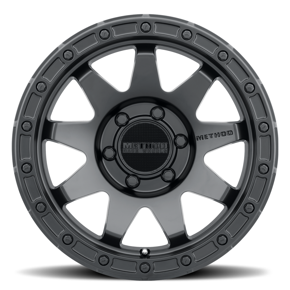 Method Race Wheels MR317 MATTE BLACK 17x8.5 0 6x120mm 67mm - WheelWiz