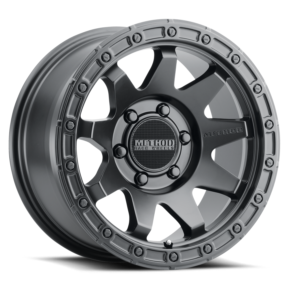 Method Race Wheels MR317 MATTE BLACK 17x8.5 0 6x120mm 67mm - WheelWiz