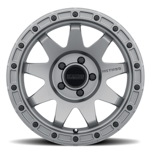 Method Race Wheels MR317 TITANIUM 20x9 +18 5x150mm 110.5mm - WheelWiz