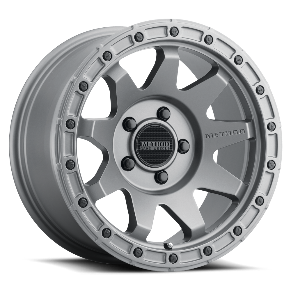 Method Race Wheels MR317 TITANIUM 18x9 +18 5x150mm 110.5mm - WheelWiz