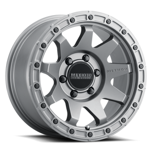 Method Race Wheels MR317 TITANIUM 18x9 +18 6x135mm 87mm - WheelWiz