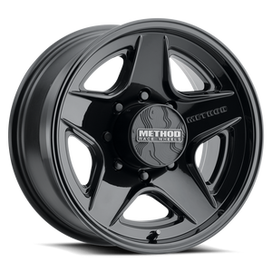 Method Race Wheels MR319 GLOSS BLACK 18x9 +18 8x170mm 130.81mm - WheelWiz