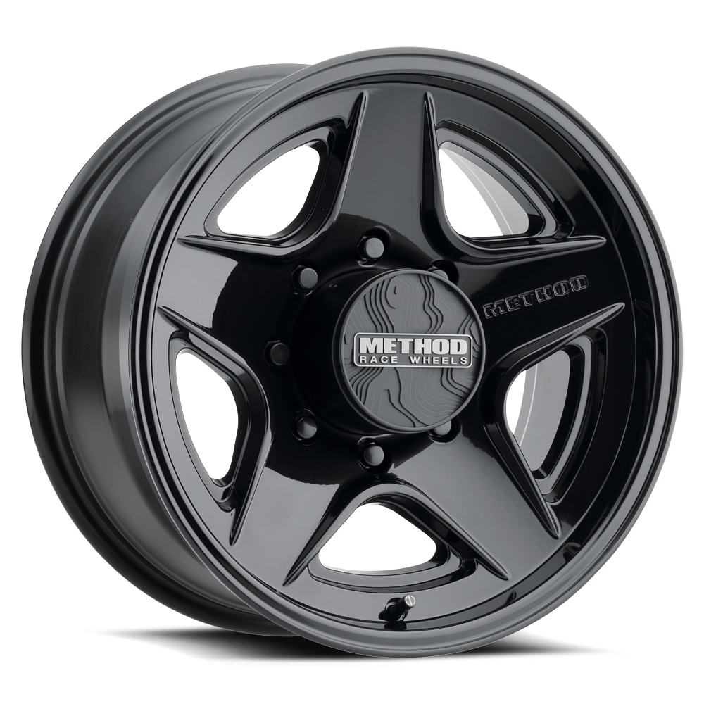 Method Race Wheels MR319 GLOSS BLACK 17x8.5 0 8x165.1mm 130.81mm - WheelWiz