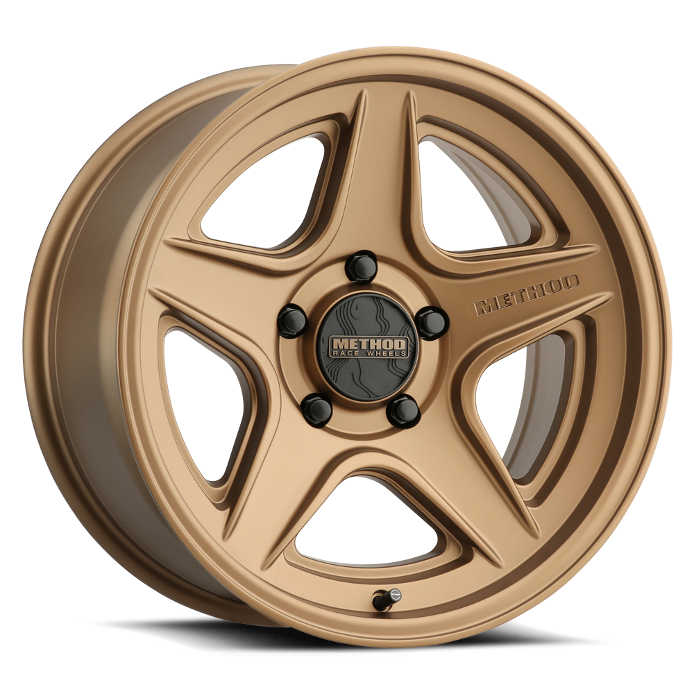 Method Race Wheels MR319 METHOD BRONZE 17x9 -12 5x127mm 71.5mm - WheelWiz