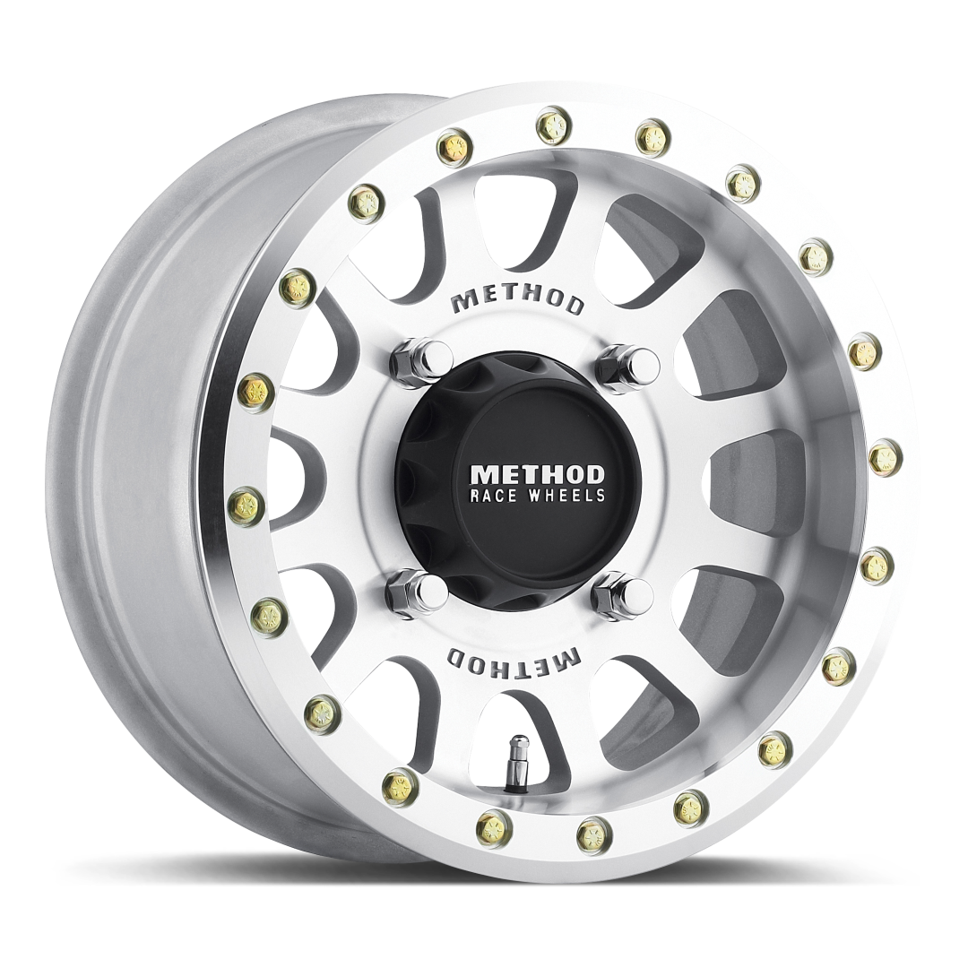 Method Race Wheels MR401 UTV Beadlock TITANIUM - MATTE BLACK RING 14x7 +13 4x136mm 106mm - WheelWiz
