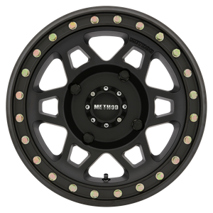 Method Race Wheels MR405 UTV Beadlock MATTE BLACK 15x7 +13 4x136mm 106mm - WheelWiz