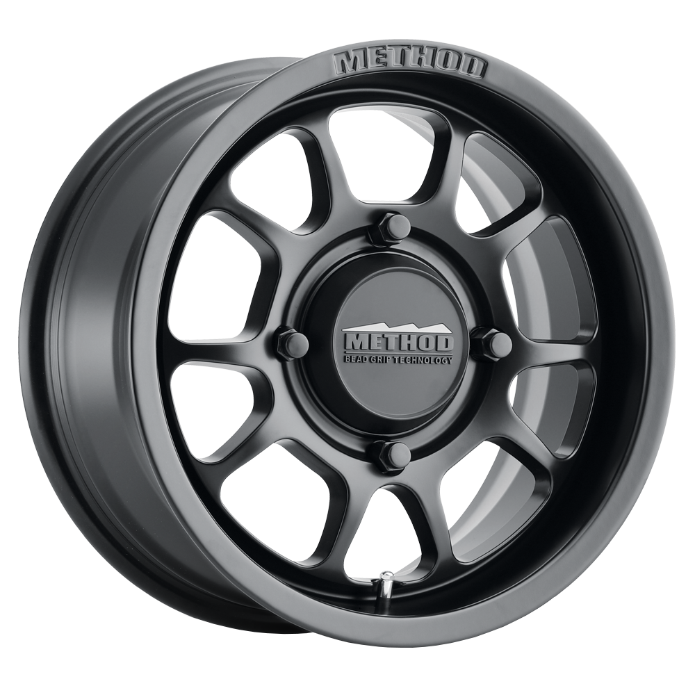 Method Race Wheels MR409 Bead Grip MATTE BLACK 14x7 +13 4x136mm 106.25mm - WheelWiz