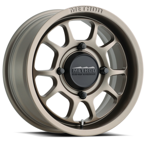 Method Race Wheels MR409 Bead Grip STEEL GREY 15x8 0 4x156mm 132mm - WheelWiz