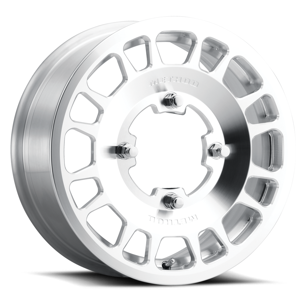 Method Race Wheels MR412 Bead Grip Machined - Raw 15x6 +51 4x156mm 120mm