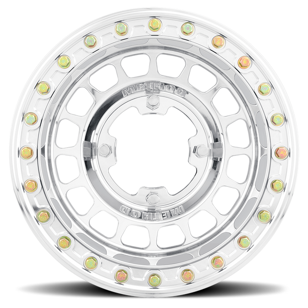 413 Wheel Method Race Wheels MR413 Beadlock POLISHED 15x10 0 4x136mm 96mm– Wheelwiz