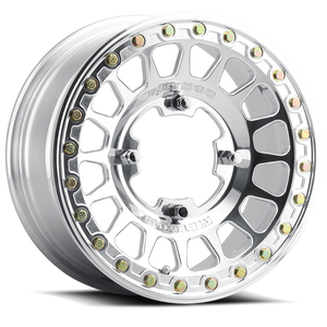Method Race Wheels MR413 Beadlock POLISHED 15x7 +38 4x136mm 96mm - WheelWiz