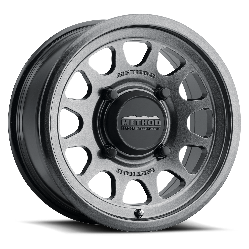 Method Race Wheels MR414 Bead Grip GRAPHITE 14x7 +13 4x136mm 106mm