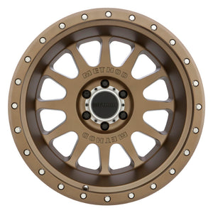 Method Race Wheels MR605 NV METHOD BRONZE 20x10 -24 6x135mm 87mm - WheelWiz