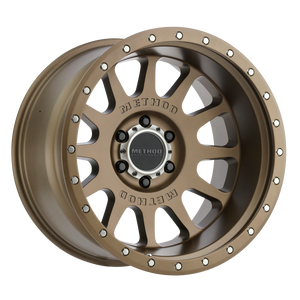 Method Race Wheels MR605 NV METHOD BRONZE 20x10 -24 6x135mm 87mm - WheelWiz