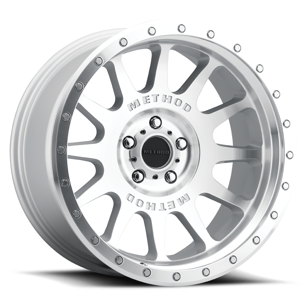Method Race Wheels MR605 NV MACHINED - CLEAR COAT 20x10 -24 5x127mm 71.5mm - WheelWiz
